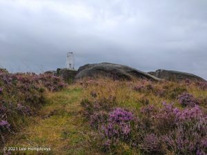 The trig point at Little Holder Stones. | The Holder Stones